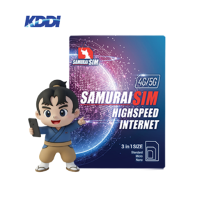 SIM Japan KDDI Unlimited